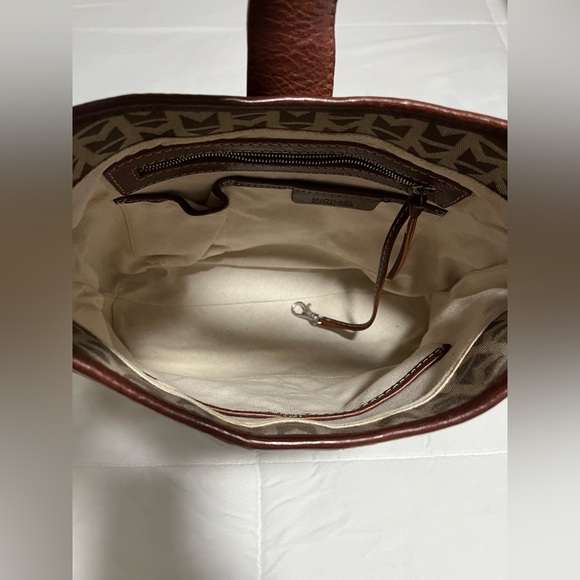 Vintage Michael Kors satchel bag, brown. - Picture 15 of 17